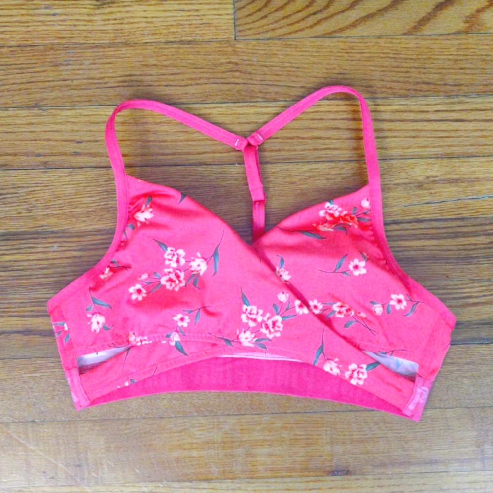 Victoria Secret PINK Sport Floral Bralette, M